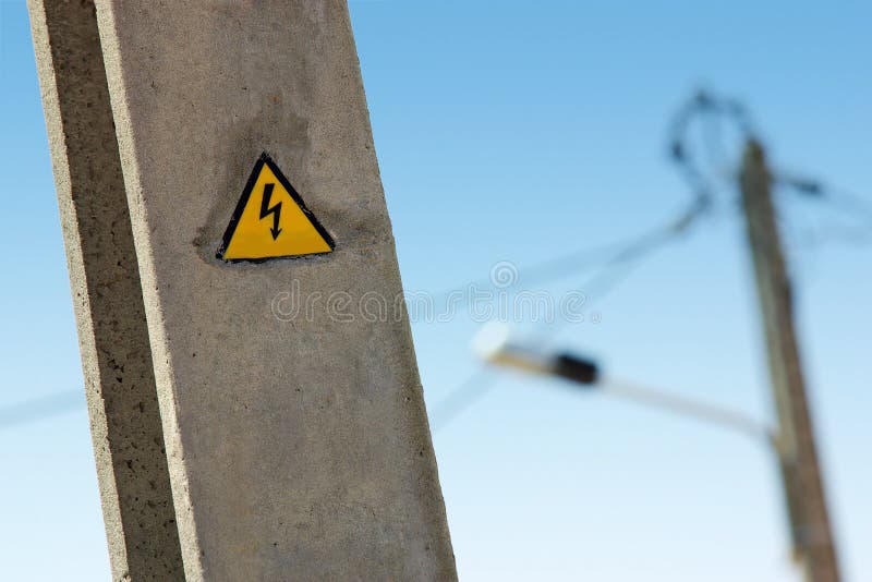 High Voltage Sign