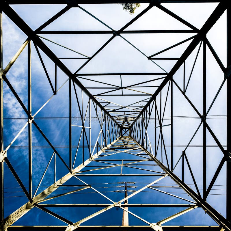 High voltage tower royalty free stock images High voltage tower royalty free stock images