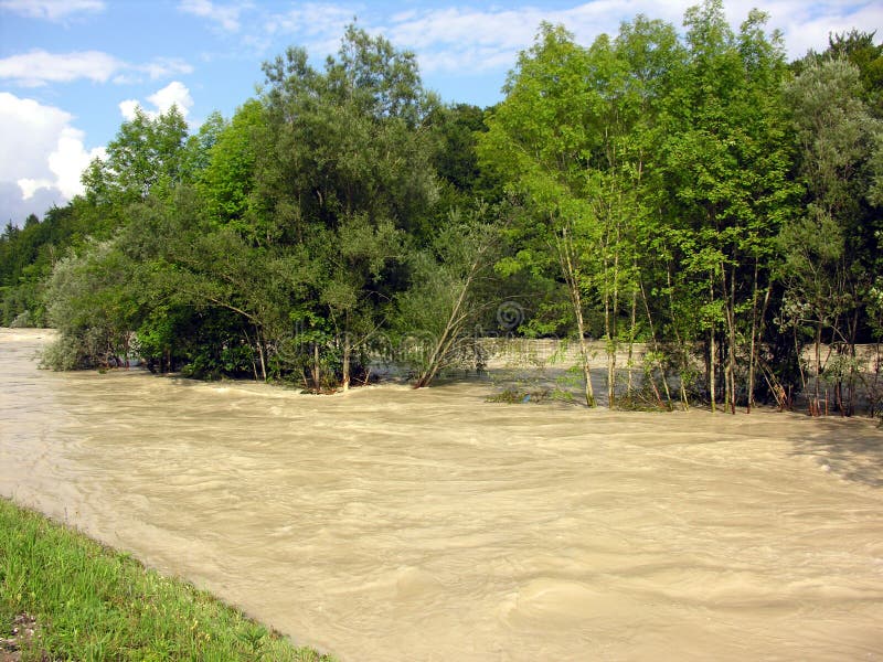 High water stock photo. Image of muddy, freshwater, glut - 967990