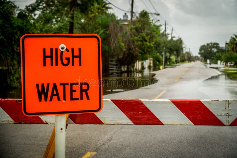 High water, Flooded streets