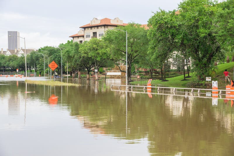 Houston Downtown Flood