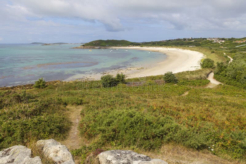 Higher Town Bay, St Martin's, Isles of Scilly, England