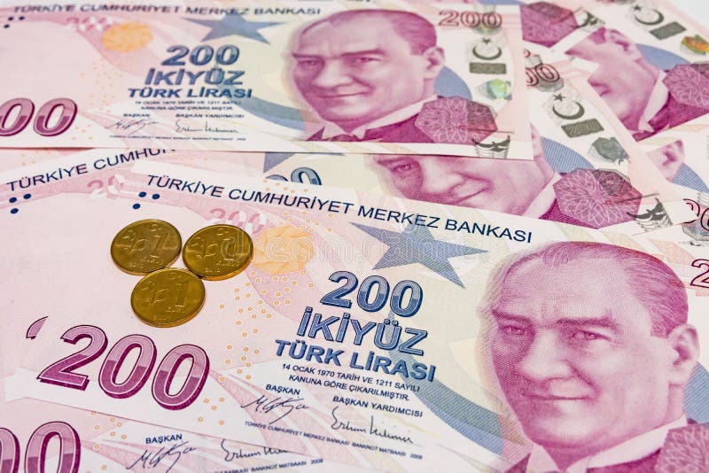 The Highest Money Denominations of the Republic of Turkey. Two Hundred ...