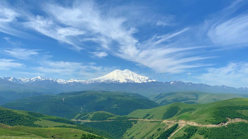 The highest peak in Russia is Mount Elbrus. Kabardino-Balkaria and Karachay-Cherkessia.