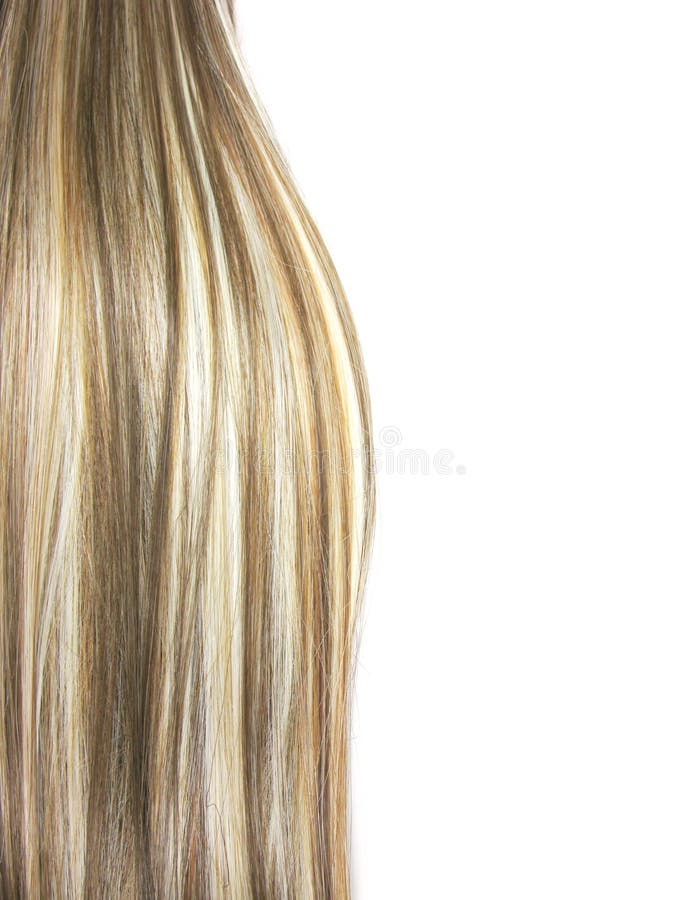 Highlight hair texture background