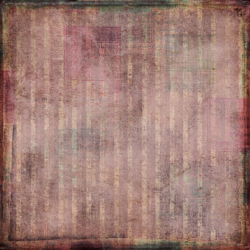 Highly textured striped vintage shabby background