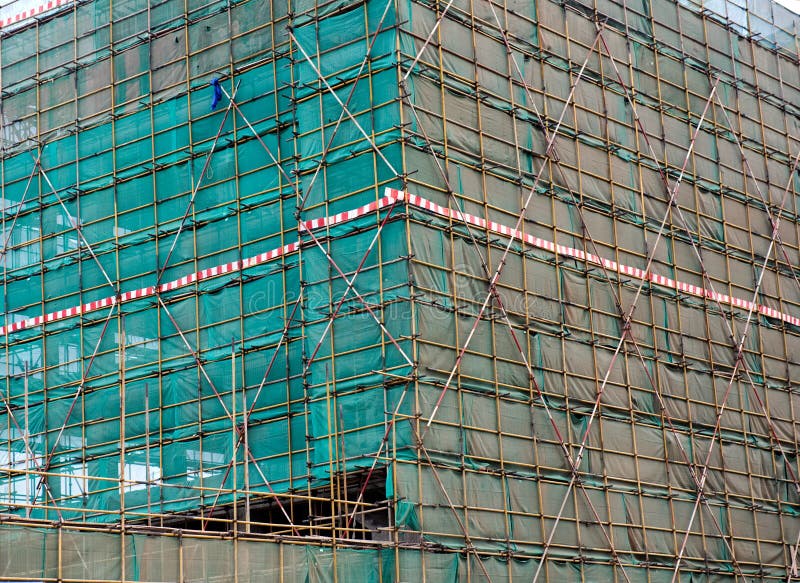 Highrise construction stock photo