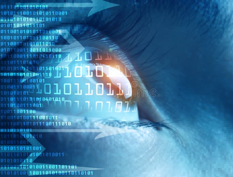 Hightech- Technologiehintergrund lizenzfreie stockfotografie