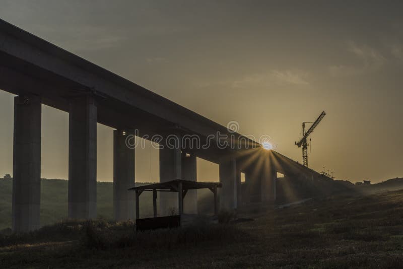 Highway bridge near Likavka village