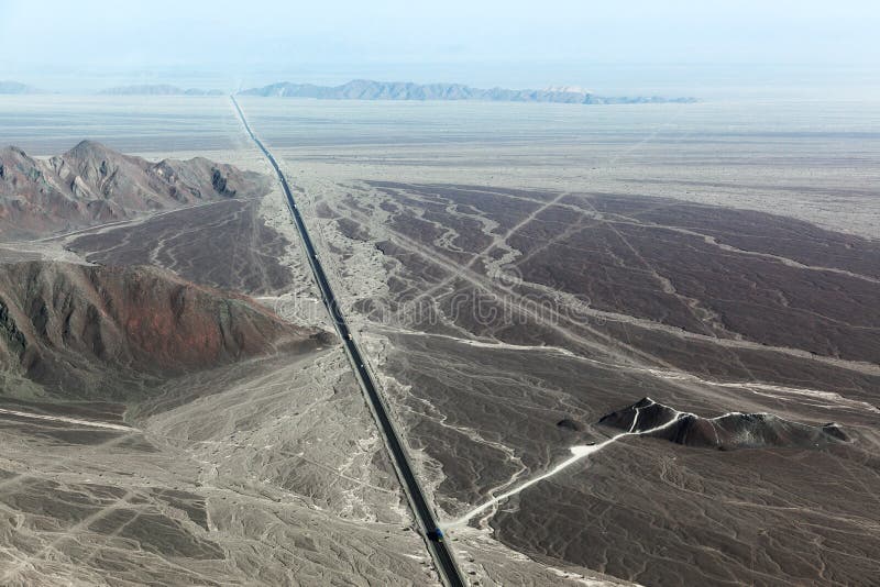 Highway and the Nazca Plateau