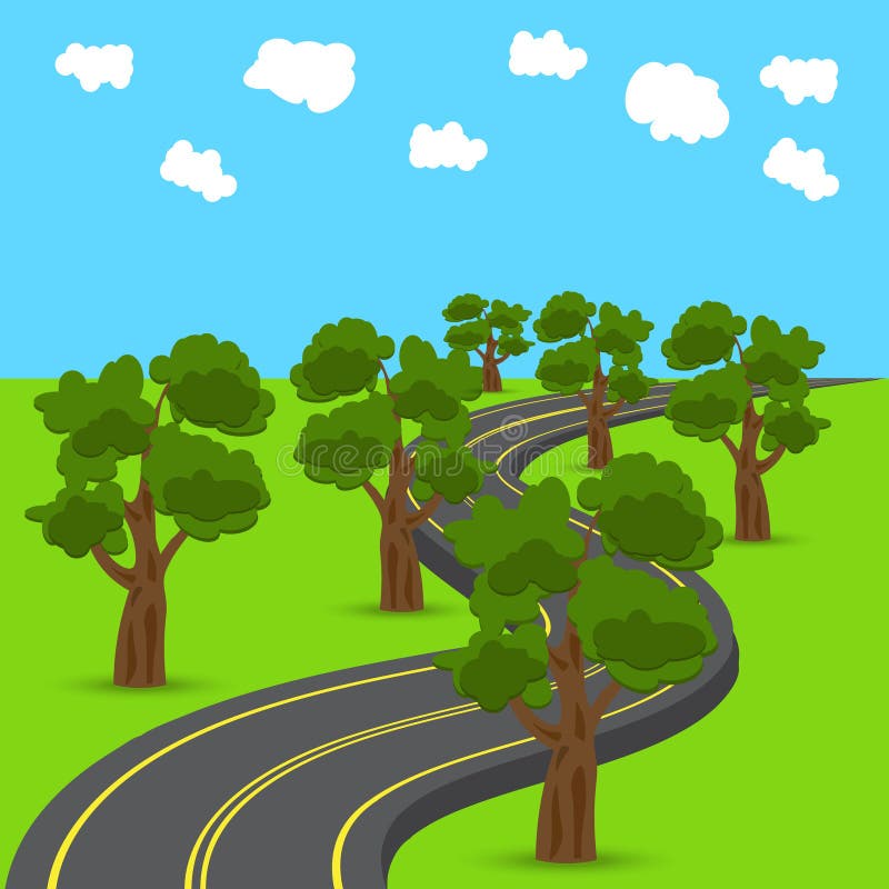 Animated Road Stock Illustrations – 377 Animated Road Stock Illustrations,  Vectors & Clipart - Dreamstime