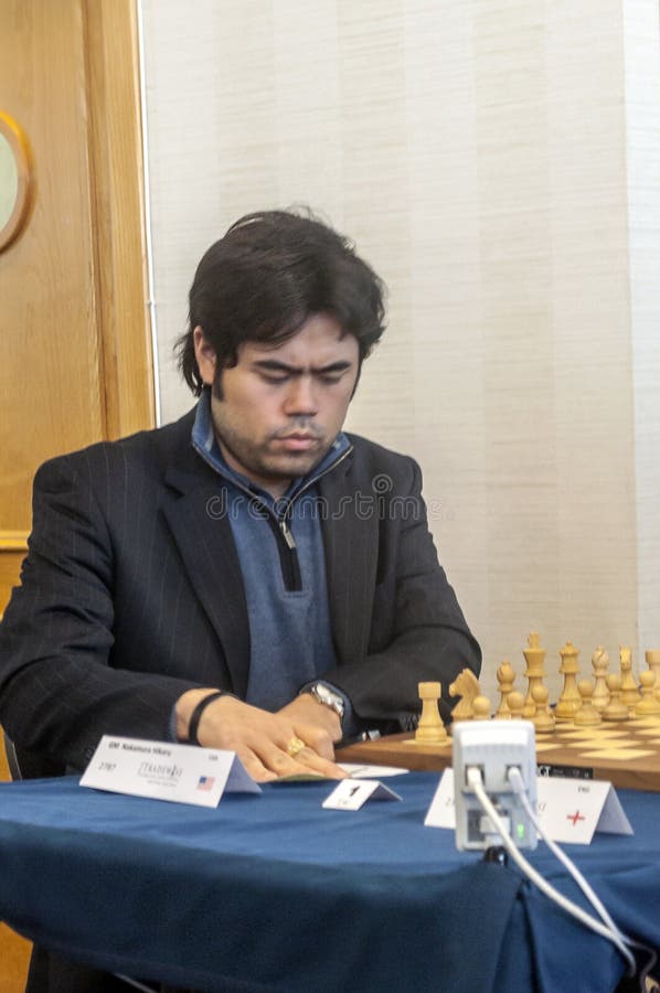 Hikaru Nakamura Usa During Fide Chess Editorial Stock Photo