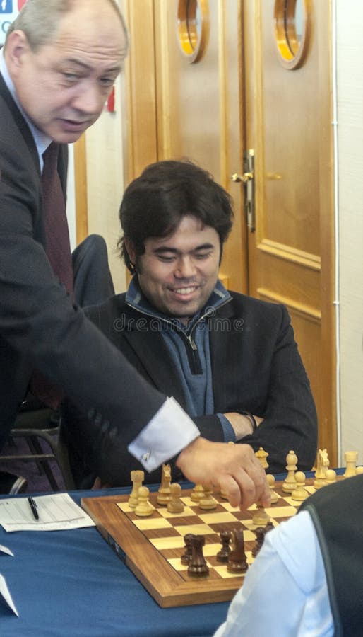 Hikaru Nakamura Usa During Fide Chess Editorial Stock Photo