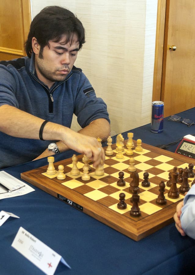 Hikaru Nakamura and Peter Svidler Editorial Stock Image - Image of