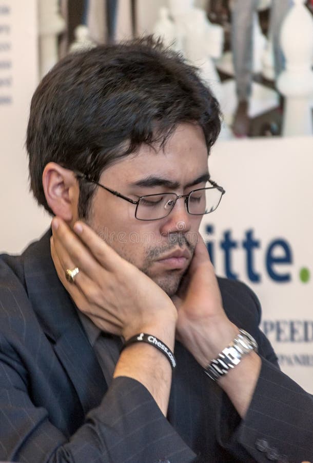 Hikaru Nakamura foto editorial. Imagem de placa, penhor - 49608051