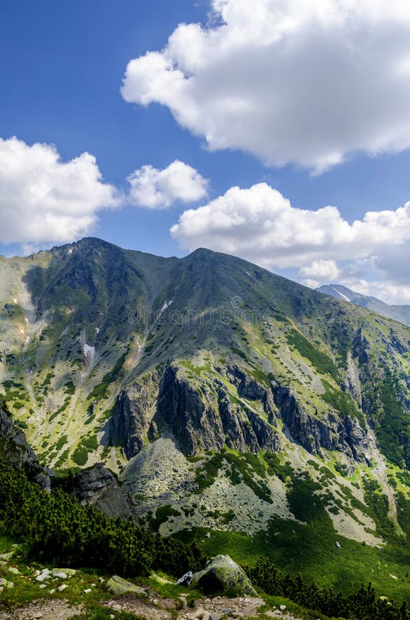 Hike to Predne Solisko mountain, High Tatra, Slovakia