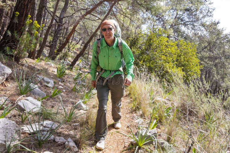 Hike in Turkey stock photo. Image of happy, cerciler 269703200