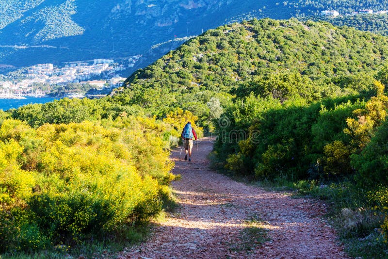 Hike in Turkey stock image. Image of authentic, overview 92572453