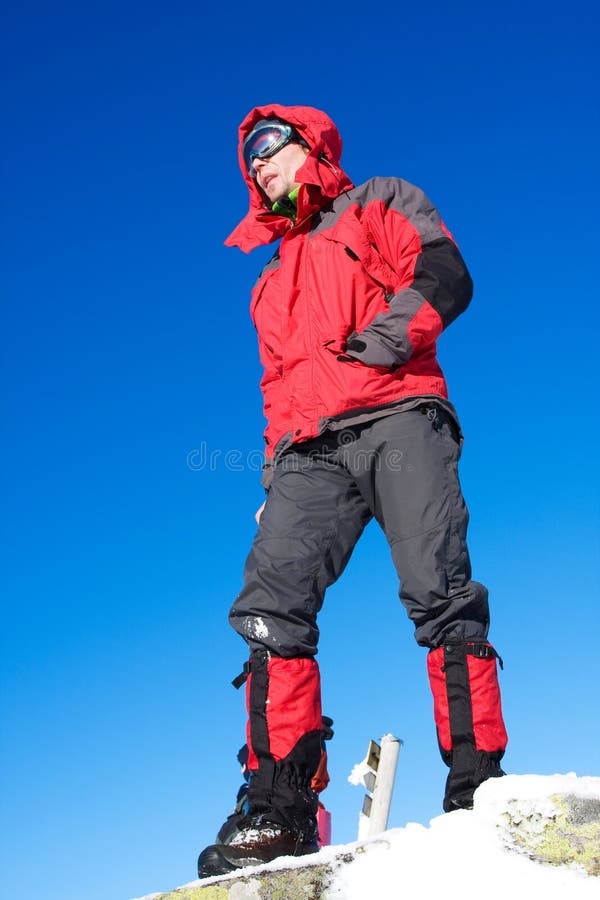 Hiker royalty free stock photos