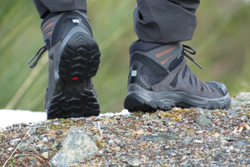 snow and rock hiking boots