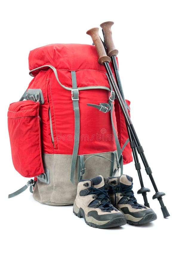 Hiking equipment stock photo. Image of hiking, recreational 15133976