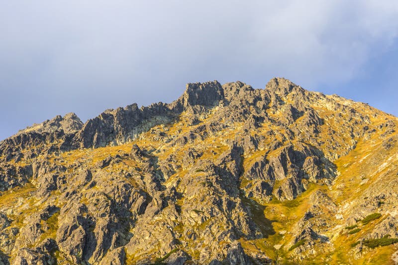 Hiking in High Tatras Mountains Vysoke Tatry, Slovakia