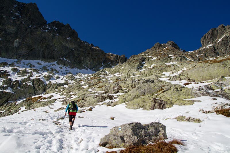 Hiking in the High Tatras National Park, Slovakia