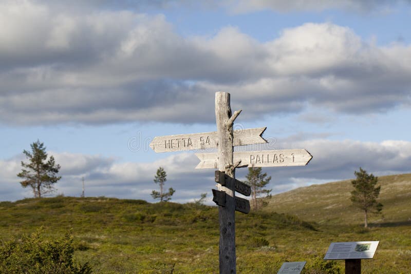 Hiking in Lapland