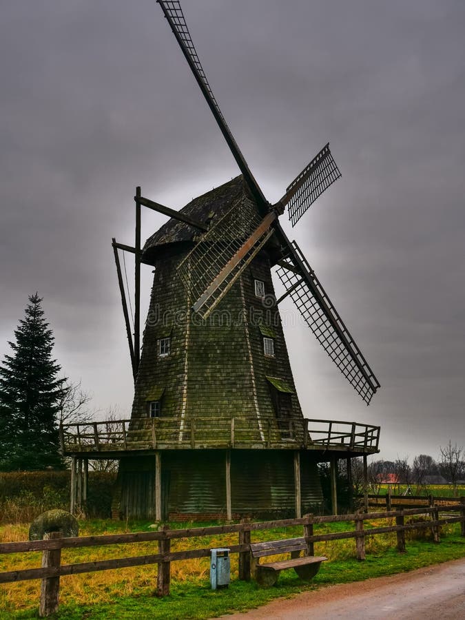 Small Village in the German Westphalia Stock Photo Image of tree