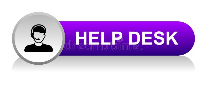Hilfe-Desk-Support-Symbol vektor abbildung
