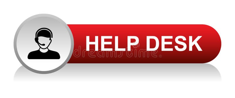 Hilfe-Desk-Support-Symbol vektor abbildung