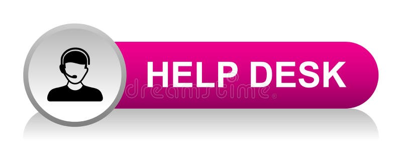 Hilfe-Desk-Support-Symbol vektor abbildung