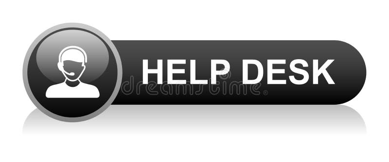 Hilfe-Desk-Support-Symbol vektor abbildung