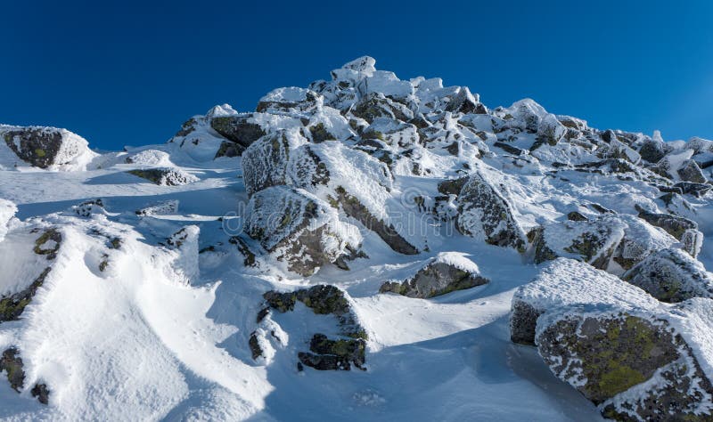 Hill Chopok in Low Tatras, Slovakia