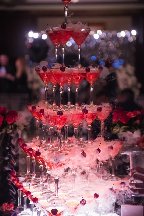 The Hill from Glasses with Champagne Stock Image Image of glassware, banquet 113642419