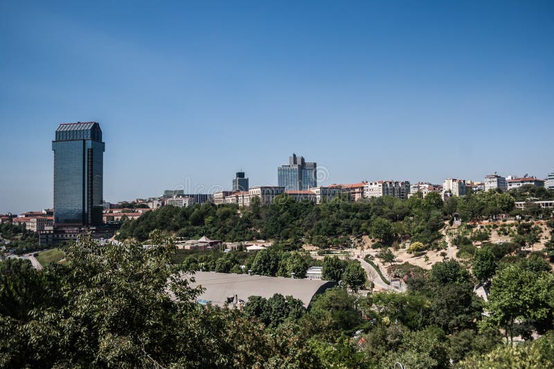 Hill Macka στη Ιστανμπούλ, Τουρκία στοκ φωτογραφία με δικαίωμα ελεύθερης χρήσης Hill Macka στη Ιστανμπούλ, Τουρκία στοκ φωτογραφία με δικαίωμα ελεύθερης χρήσης