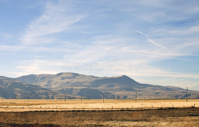 Hills and fields California.-2 royalty free stock photography Hills and fields California.-2 royalty free stock photography