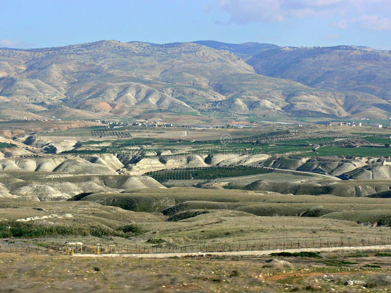 Hills, Jordan Valley royalty free stock photo Hills, Jordan Valley royalty free stock photo