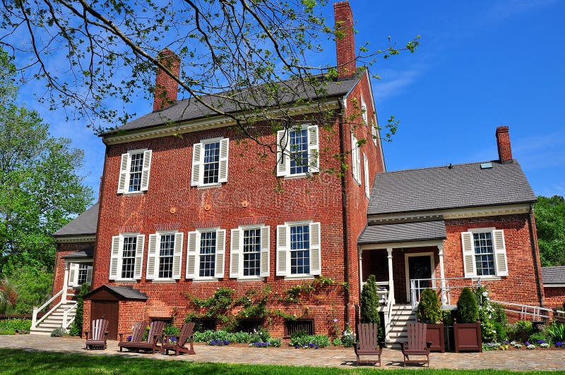 Hillsborough, NC: 1815 Ayr Mount Plantation Editorial Photography ...