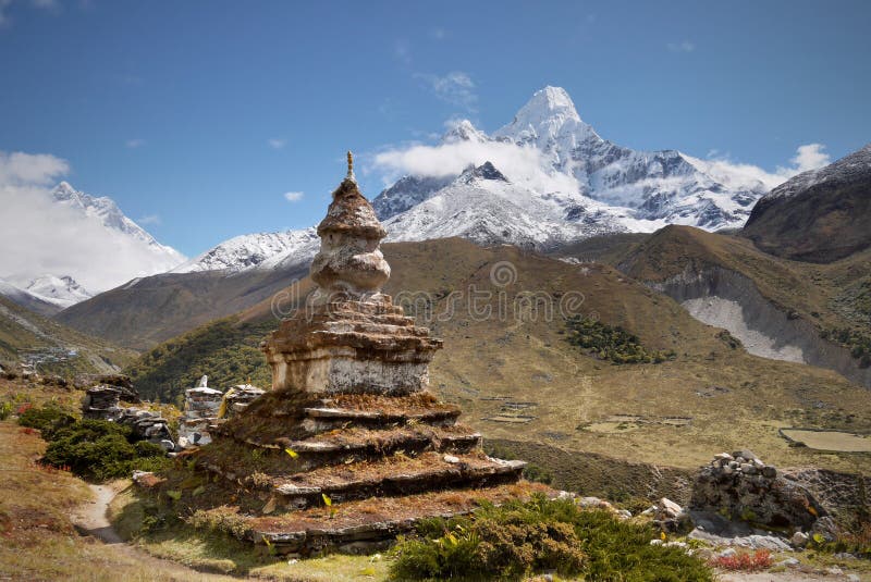 Himalaya Mountains Landscape Nepal