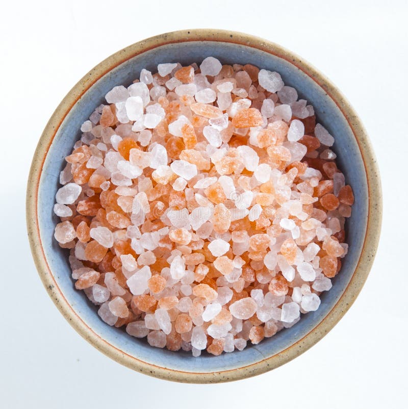 319 Coarse Pink Himalayan Salt Bowl Stock Photos Free & RoyaltyFree