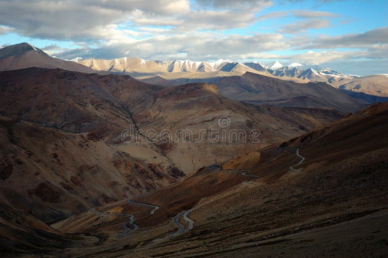 Himalayan road royalty free stock photography