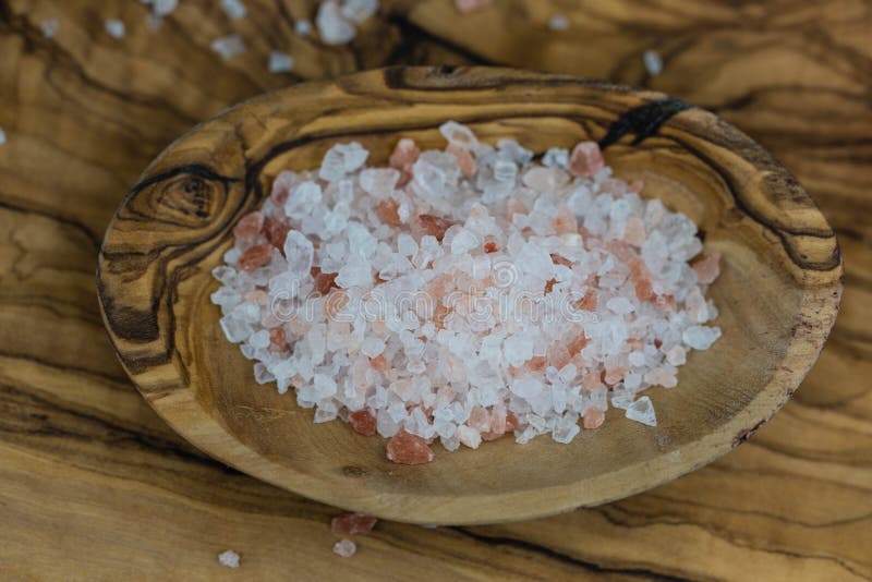 Himalayan rock salt stock photo. Image of crystal, food 219940660