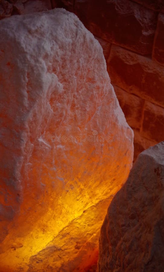 Himalayan Salt Lamp stock photos