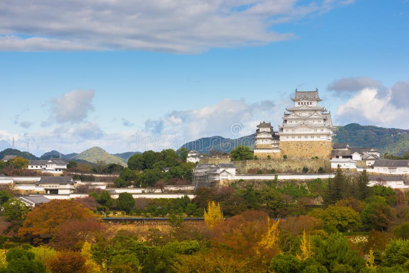 Himeji Castle in the autumn season