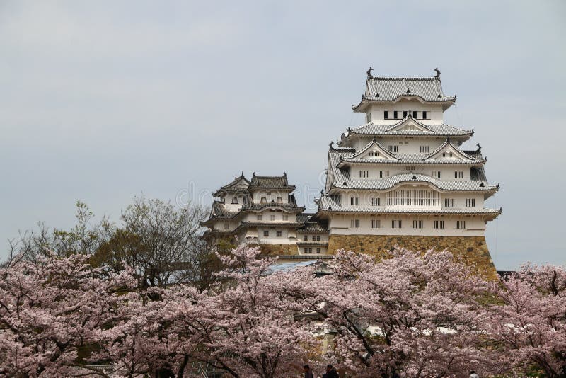 Himejijo Castle, Kansai, Japan Stock Image Image of landscape, mount
