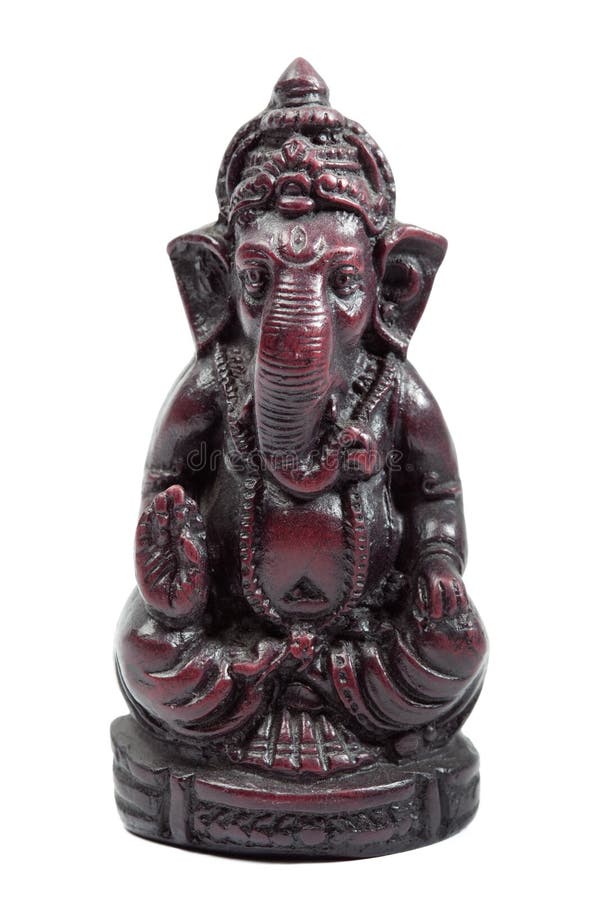 Hindoese God geïsoleerdee Ganesh stock foto Hindoese God geïsoleerdee Ganesh stock foto