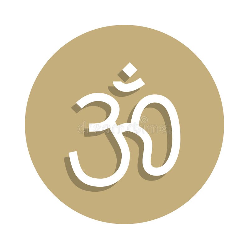 Hindoeïsmeom tekenpictogram in kentekenstijl Één van de inzamelingspictogram van het godsdienstsymbool kan voor UI, UX worden geb stock illustratie Hindoeïsmeom tekenpictogram in kentekenstijl Één van de inzamelingspictogram van het godsdienstsymbool kan voor UI, UX worden geb stock illustratie