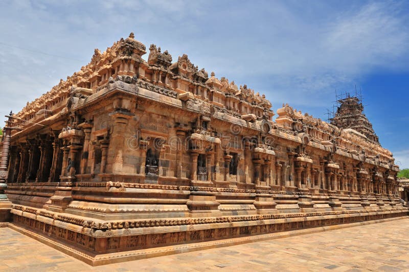 Hindu Architecture stock image
