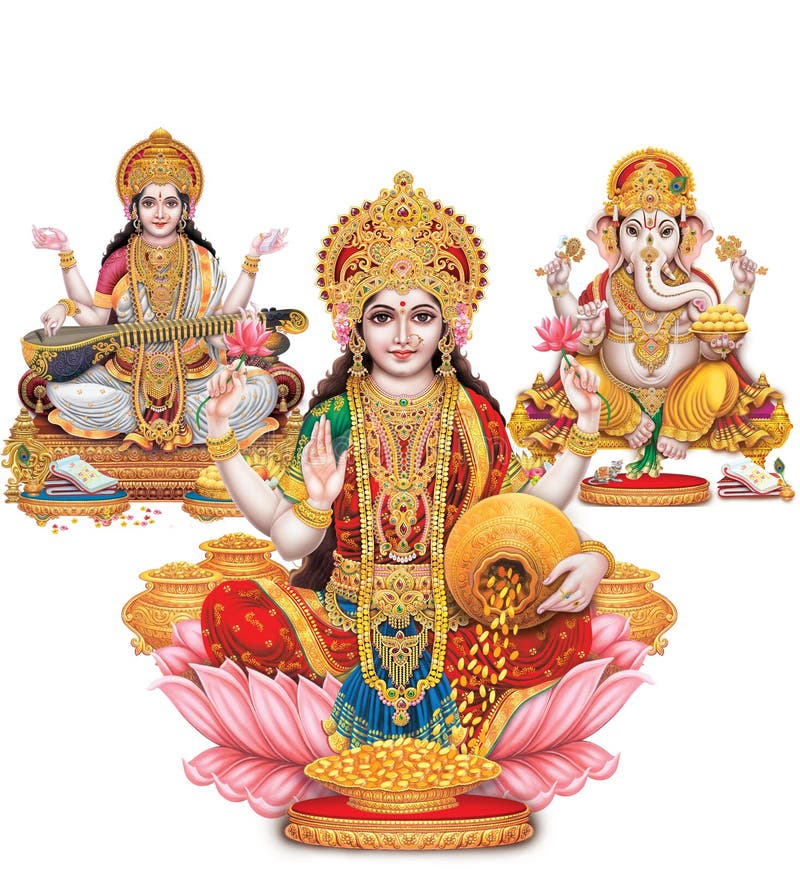 Indian Goddess Laskmi Ganesha Saraswati Digital Paining Stock Illustration - Illustration of decorative, wealth: 225811687 Indian Goddess Laskmi Ganesha Saraswati Digital Paining Stock Illustration - Illustration of decorative, wealth: 225811687